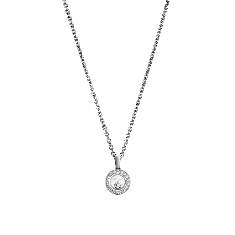 Золотой кулон Chopard Happy Diamonds 79A017-1201