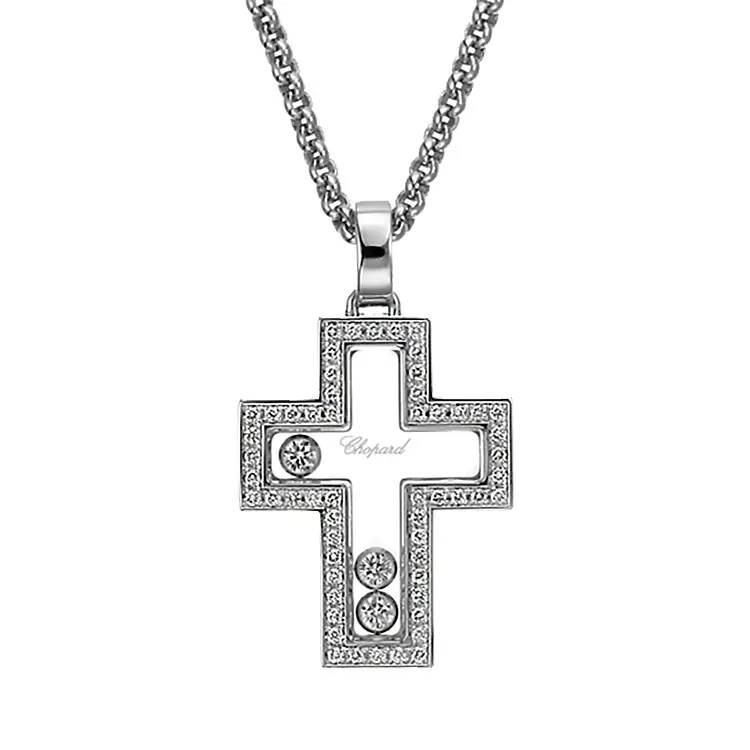 Золотой кулон Chopard Happy Diamonds 794055-1001