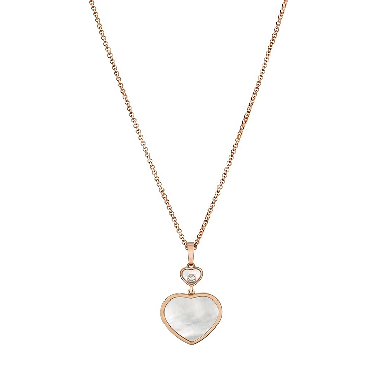 Золотой кулон Chopard Счастливые сердца 797482-5301