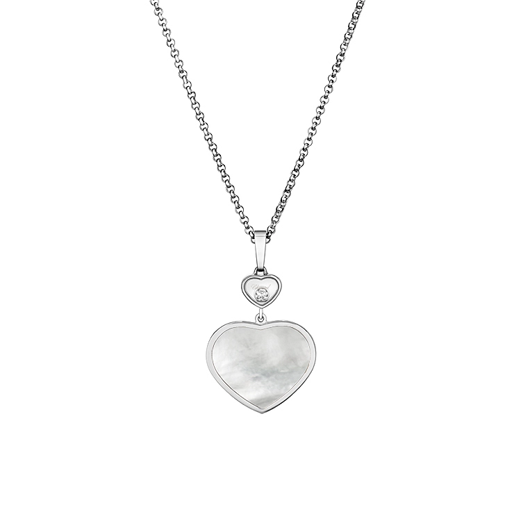 Золотой кулон Chopard Счастливые сердца 797482-1301