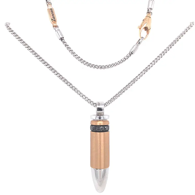 Золотой кулон-концентратор Zancan Couture Limited Edition EC539BR60