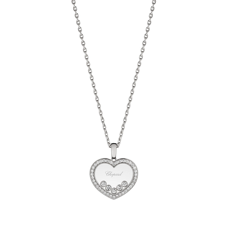 Золотой кулон Chopard Happy Diamonds 79A038-1201