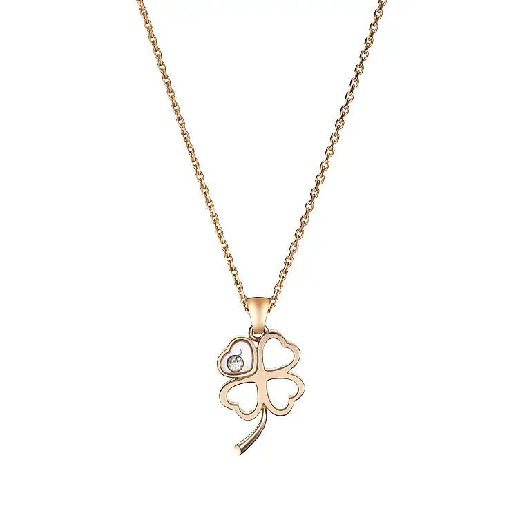 Золотой кулон Chopard Happy Diamonds 797862-5001