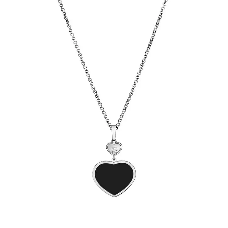 Золотой кулон Chopard Счастливые сердца 797482-1201