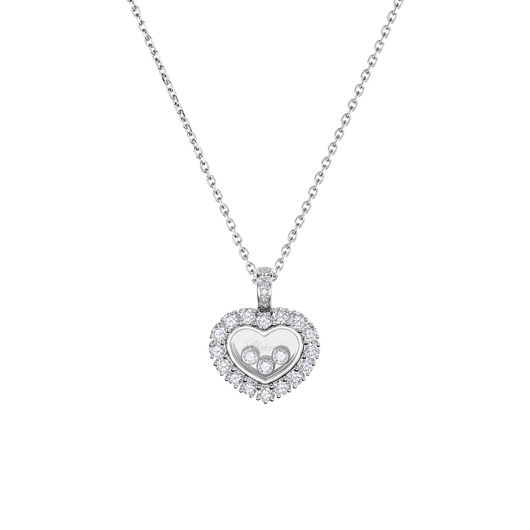 Золотой кулон Chopard Happy Diamonds 79A615-1001