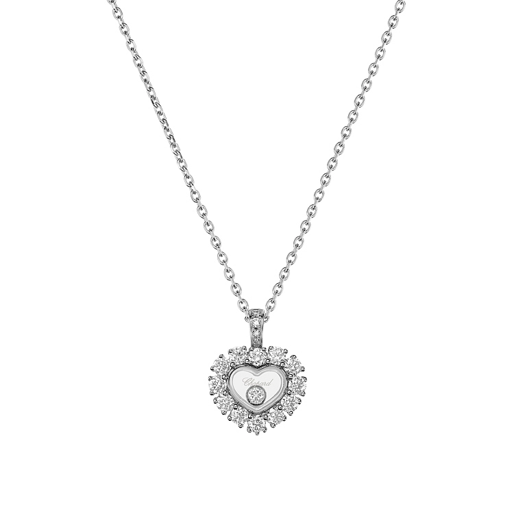 Золотой кулон Chopard Happy Diamonds 79A616-1001