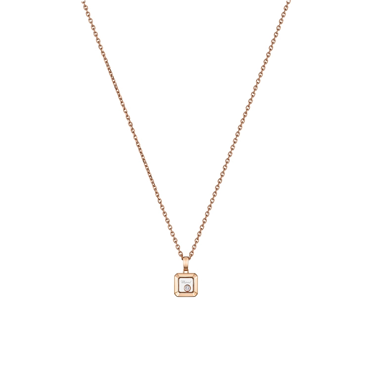 Золотой кулон Chopard Happy Diamonds 79A114-5001
