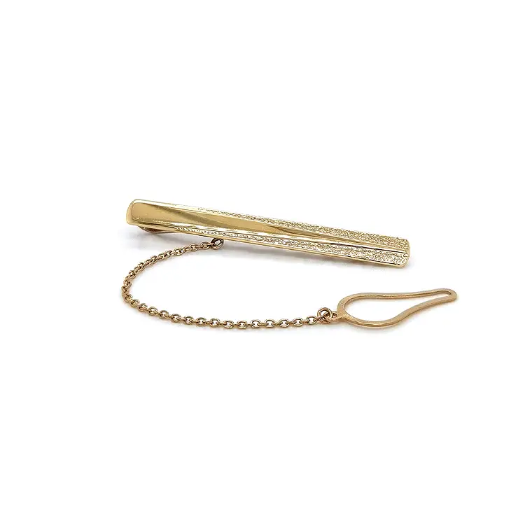 Золотая пряжка для галстука