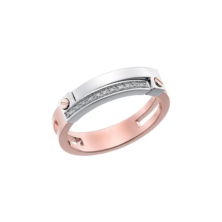 Золотое кольцо Zancan EA140RB