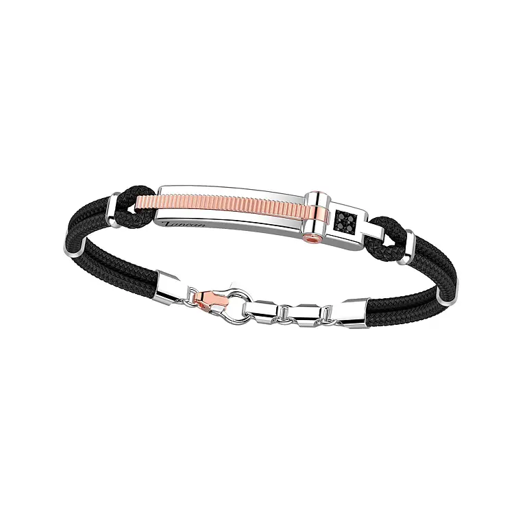 Золотой браслет Zancan Rekord EB799BR