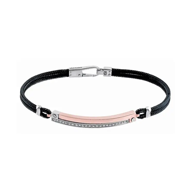 Золотой браслет Zancan Rekord EB453RB