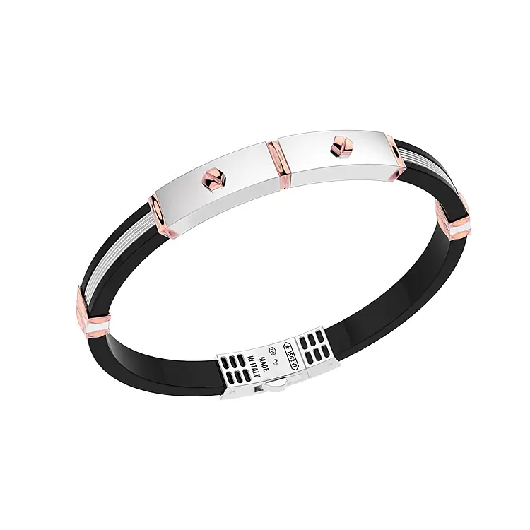 Золотой браслет Zancan EB617BR