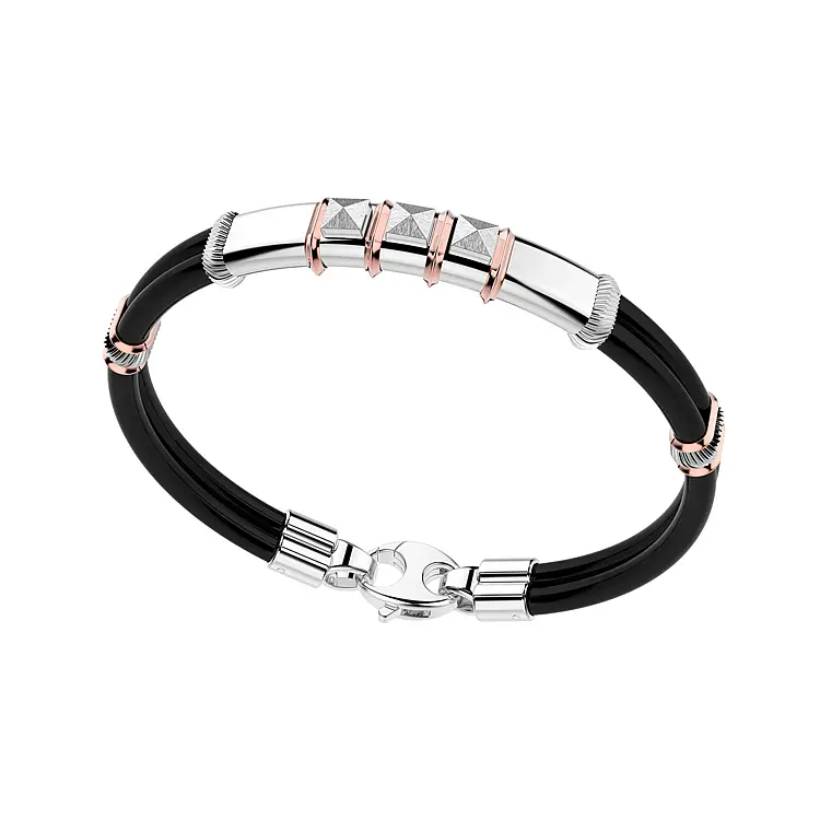 Золотой браслет Zancan EB581BR