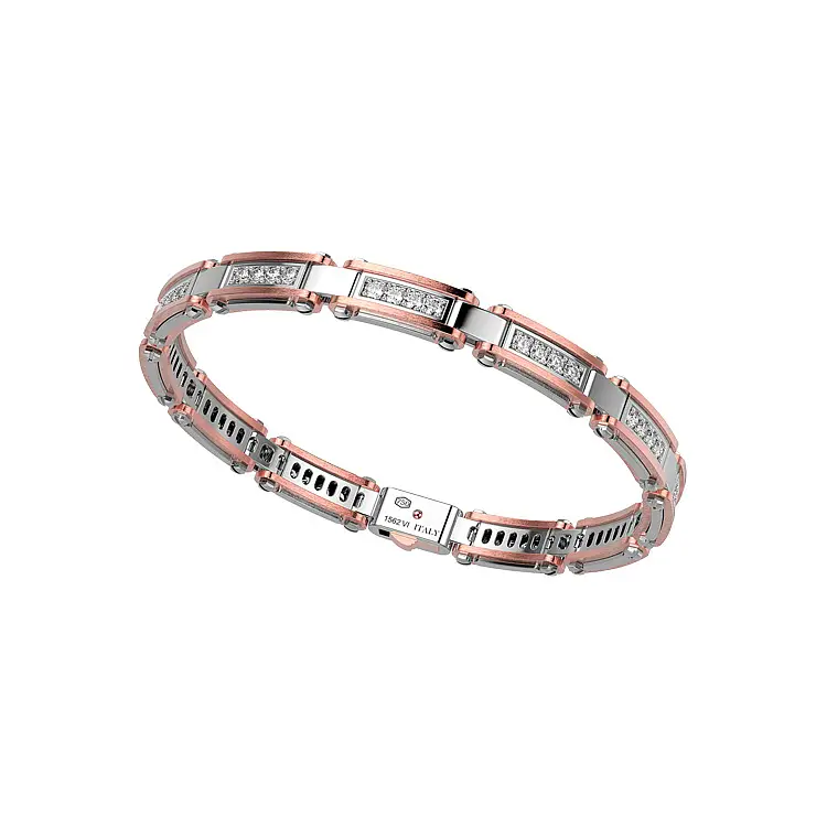 Золотой браслет Zancan Couture EB555BR