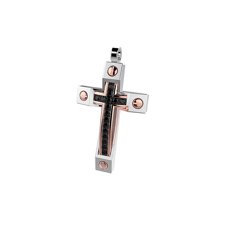 Золотая подвеска Zancan EPE091BR