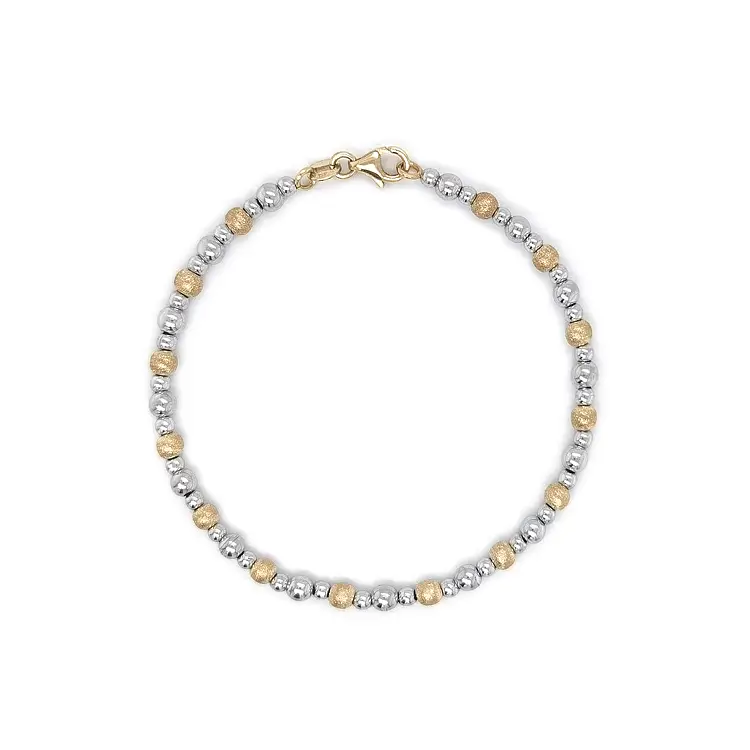 Женский браслет из комбинированного золота