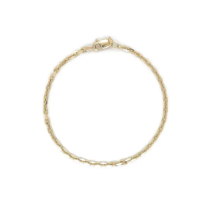 Золотой браслет Anker