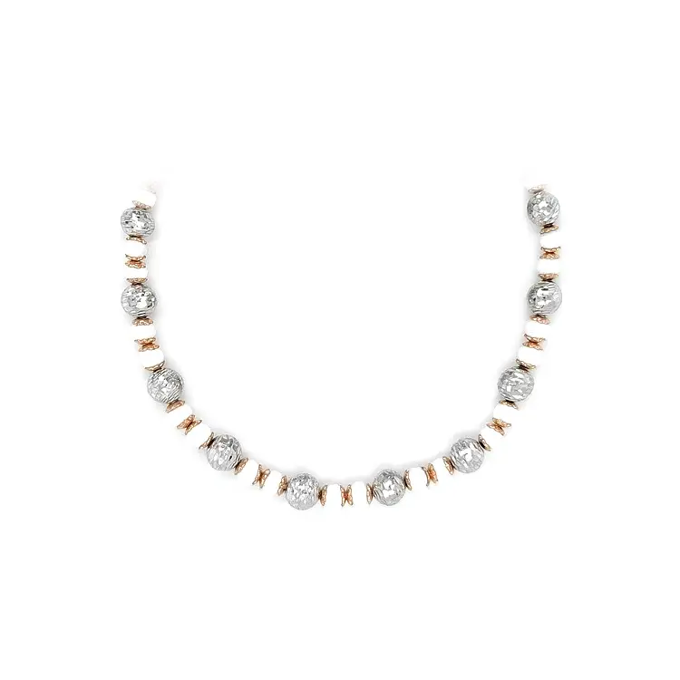 Ожерелье из комбинированного золота