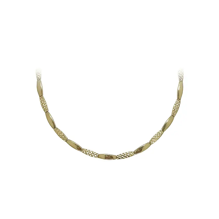 Золотое женское ожерелье