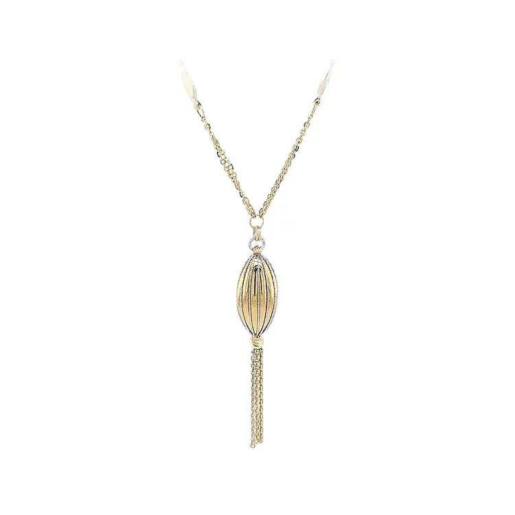 Золотое женское ожерелье