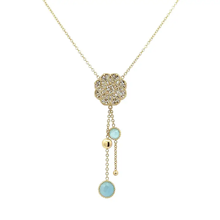 Золотое эксклюзивное ожерелье