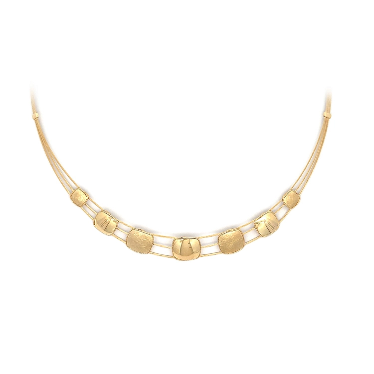 Золотое ожерелье Distinctive