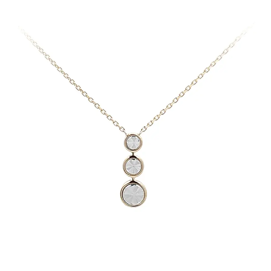 Ожерелье из комбинированного золота