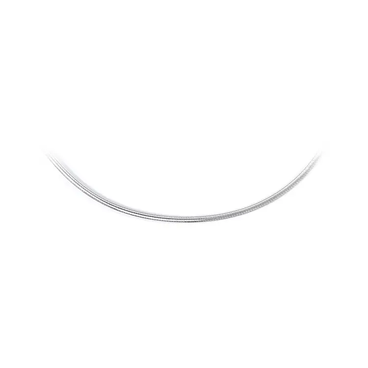 Реверсивная цепочка 'Омега' из комбинированного золота