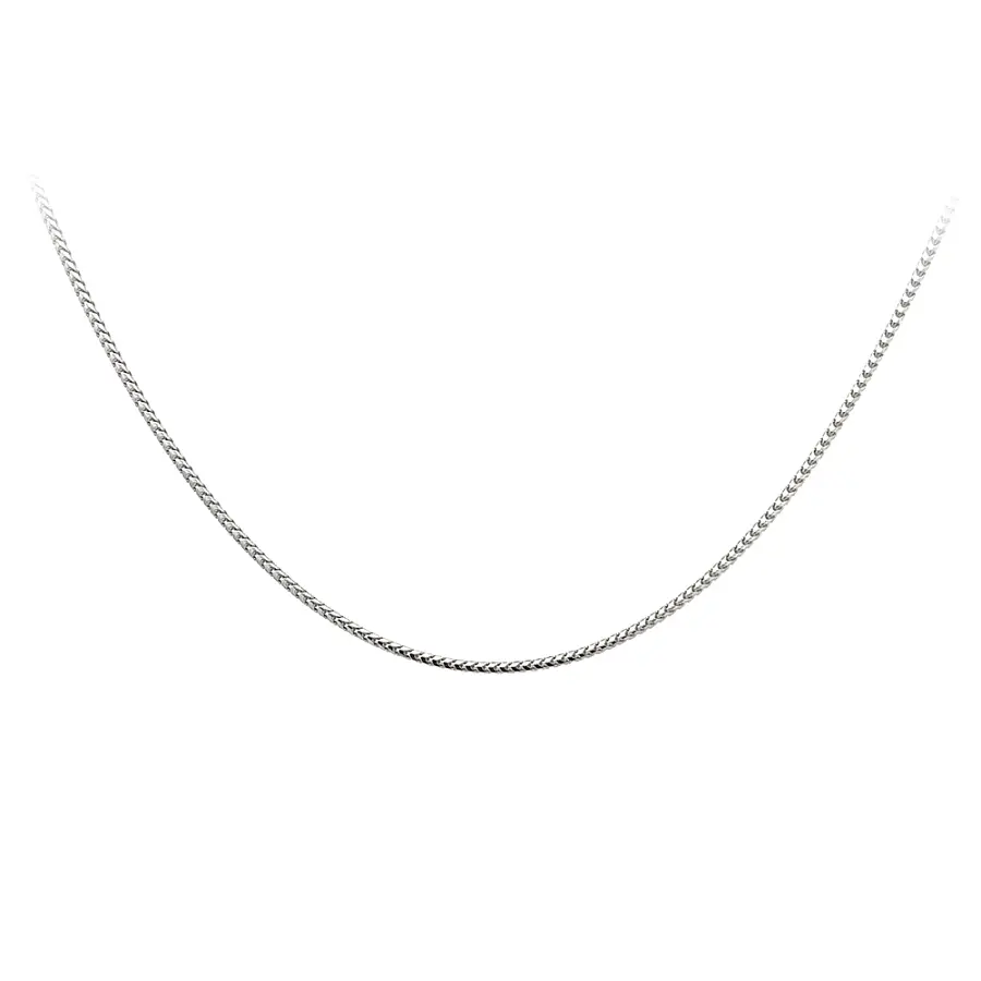 Цепочка Франко из белого золота