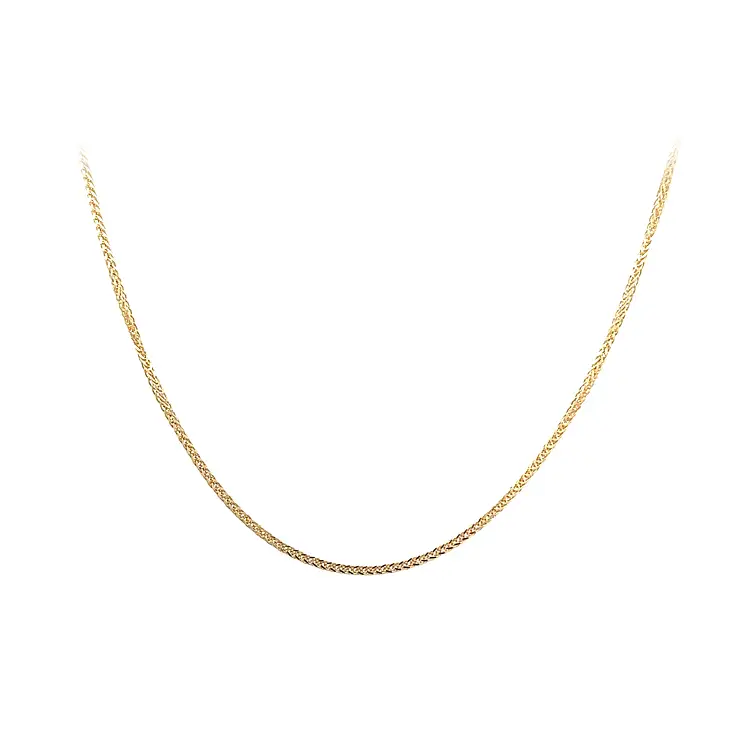 Цепочка с хвостом золотой лисицы