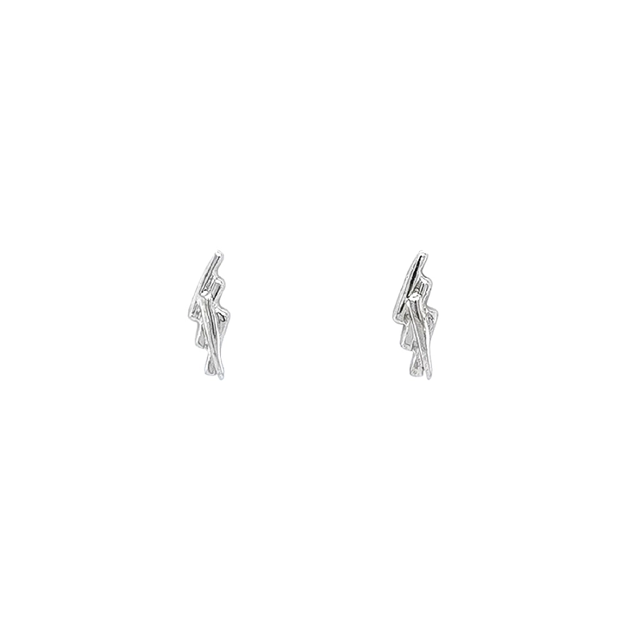 Серьги из белого золота