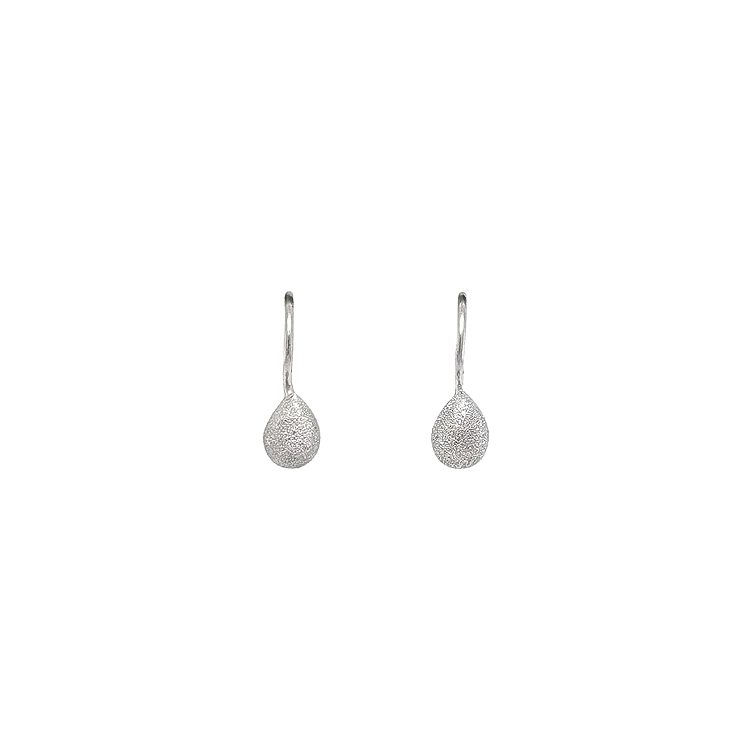 Серьги из белого золота