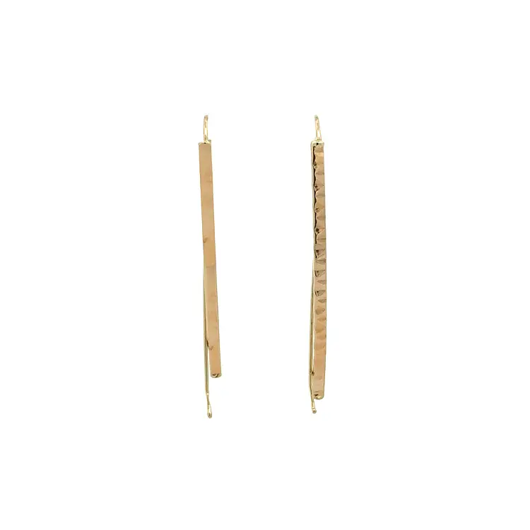 Золотые серьги-пусеты