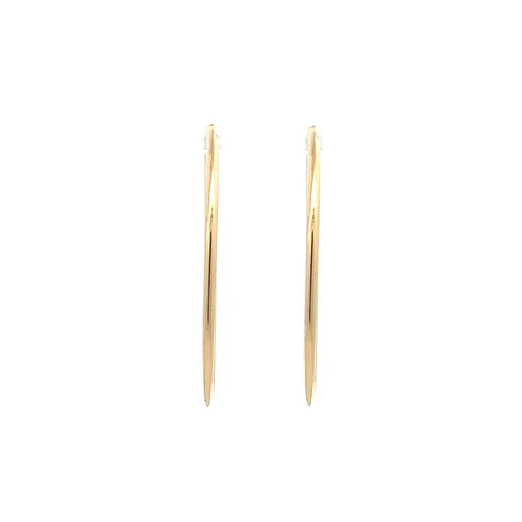 Кольца из желтого золота с гладкой поверхностью