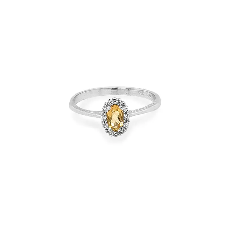 Золотое кольцо с цветными камнями