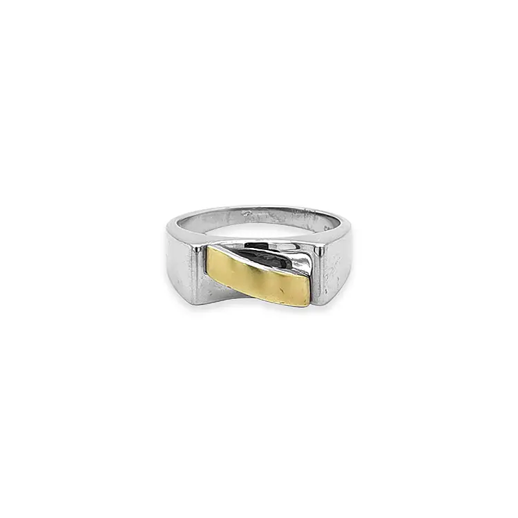 Кольцо из смешанного золота