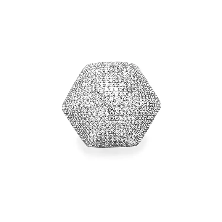 Золотое кольцо с цирконами