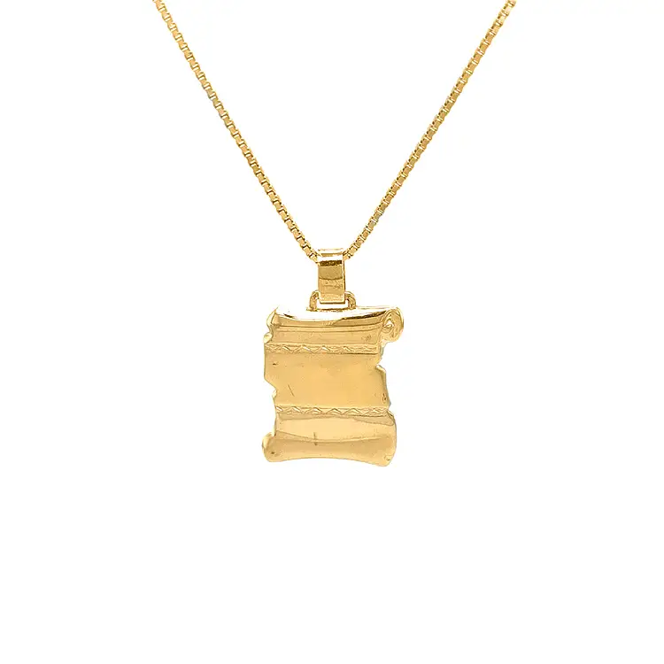 Золотая пластина для гравировки пергамента