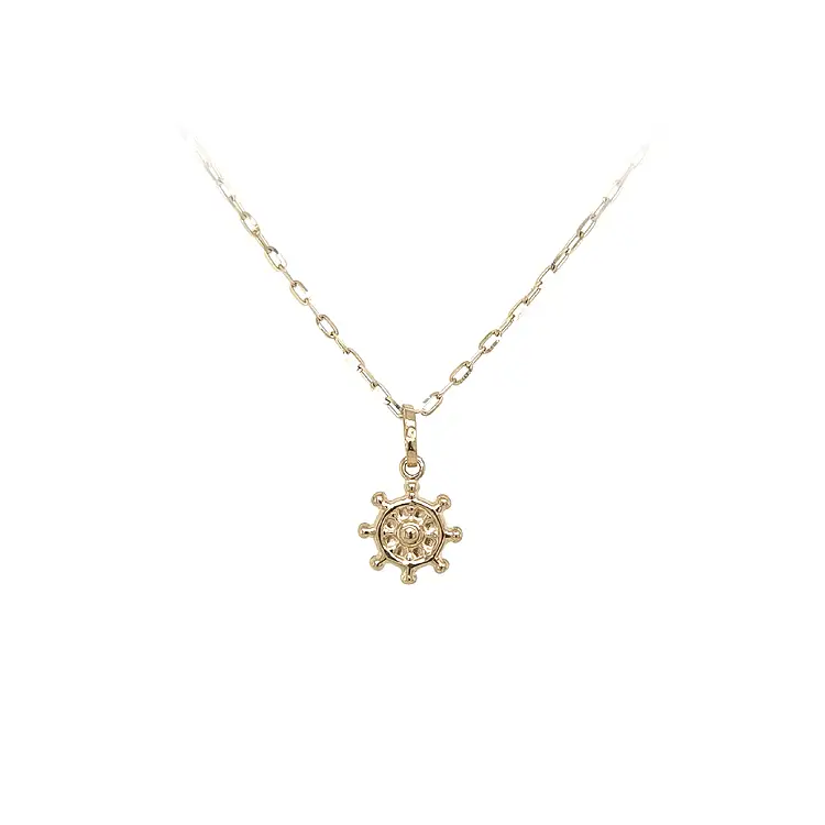 Золотая подвеска Руль