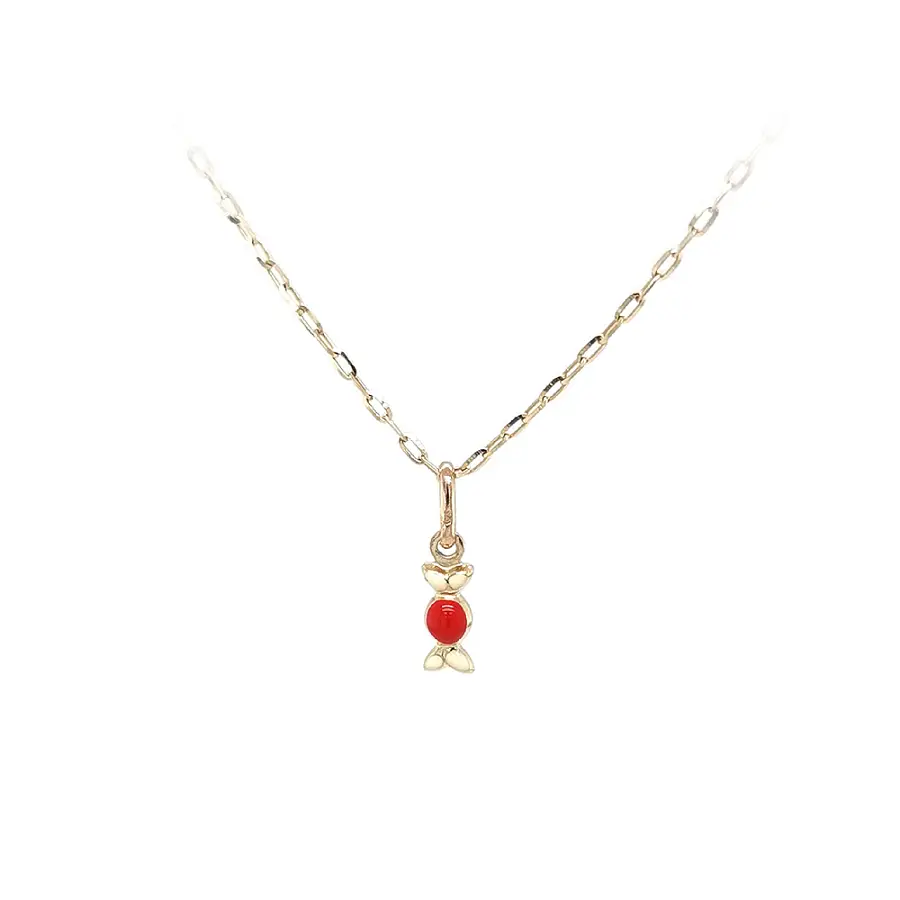 Золотая лента радости - игривое украшение с эмалевыми деталями