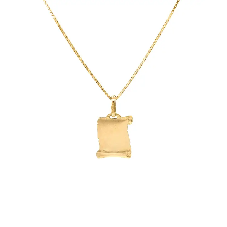 Золотая пластина для гравировки пергамента