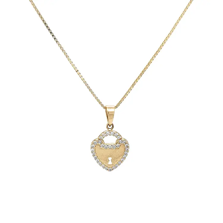 Золотой подвесной замок