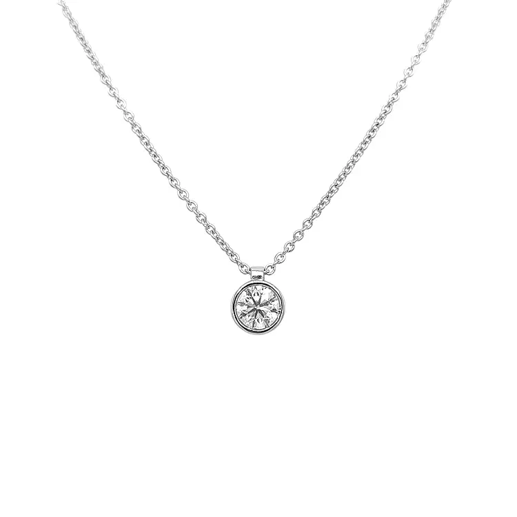 Золотая подвеска с бриллиантами