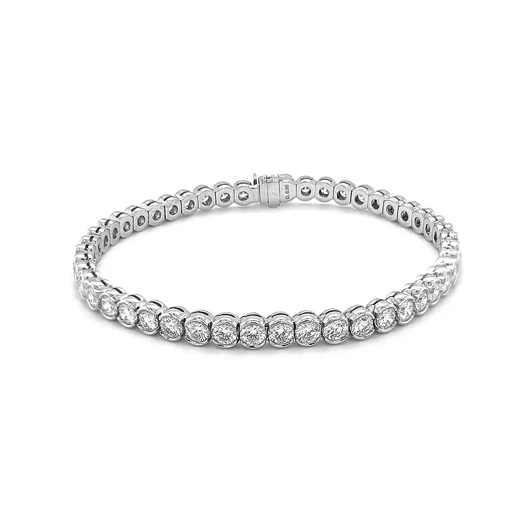 Золотой браслет с бриллиантами