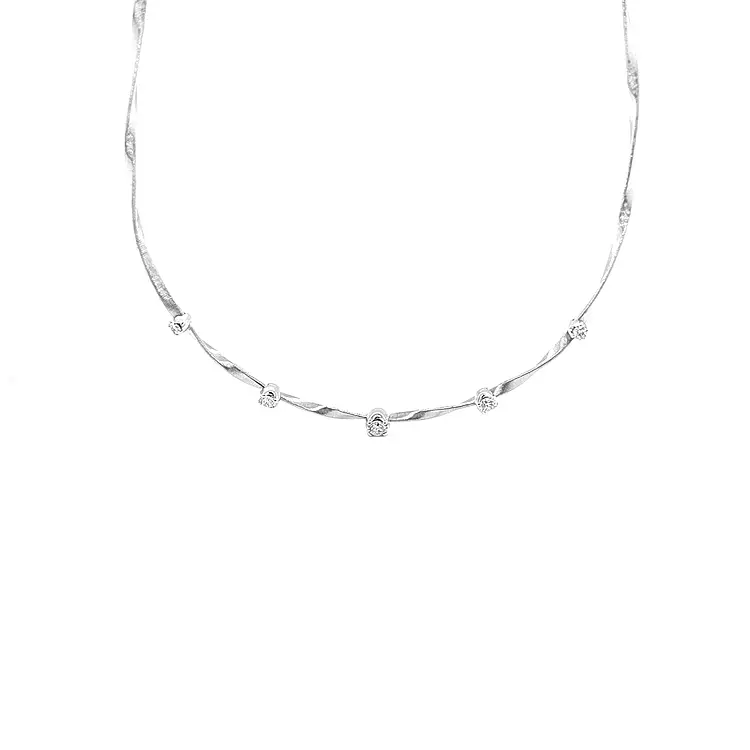 Золотое колье с бриллиантами Marco Bicego Marrakech