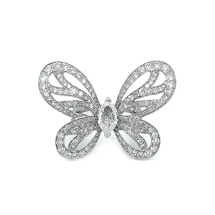 Золотое кольцо с бриллиантами