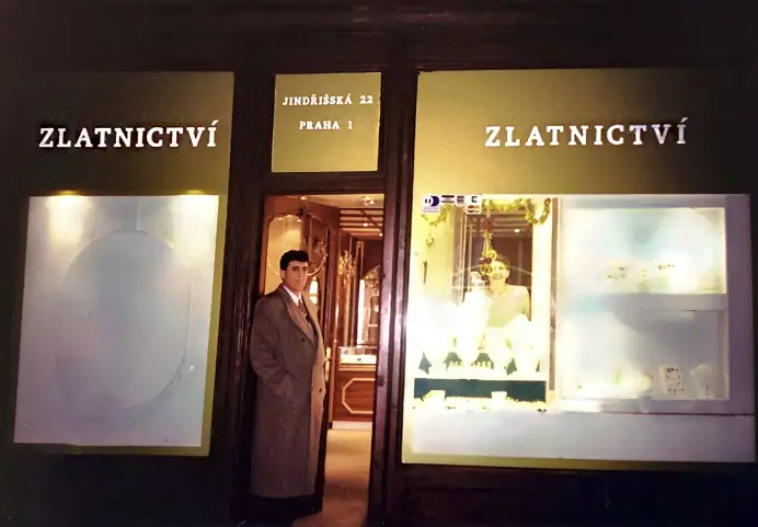 Первый шаг: открытие ювелирного магазина Zef Topalli на улице Йиндржишка