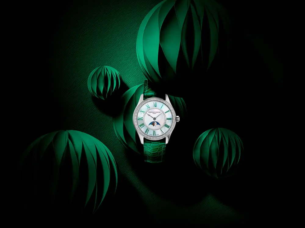 Frederique Constant Slimline Ladies Moonphase FC-206MPND1S6