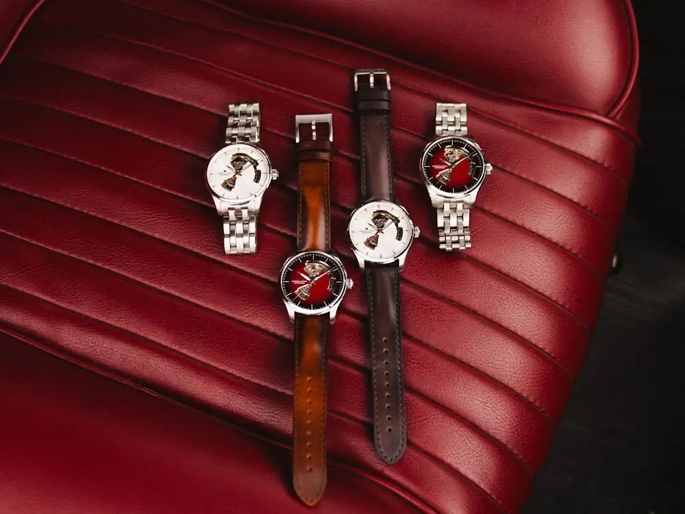 Hamilton Jazzmaster Open Heart Lady Auto H32215142