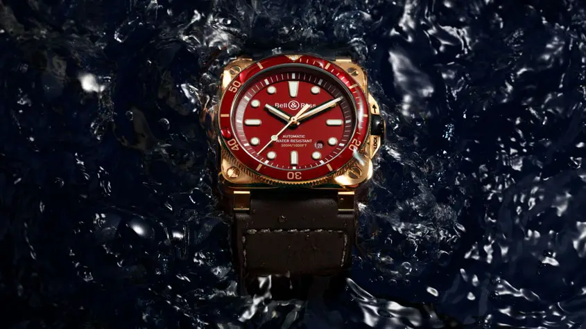  Bell & Ross BR 03-92 Diver Red Bronze: лимитированная серия часов, от которых захватывает дух